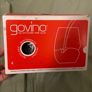 👍Govino 3 wine glasses 16oz new in box!